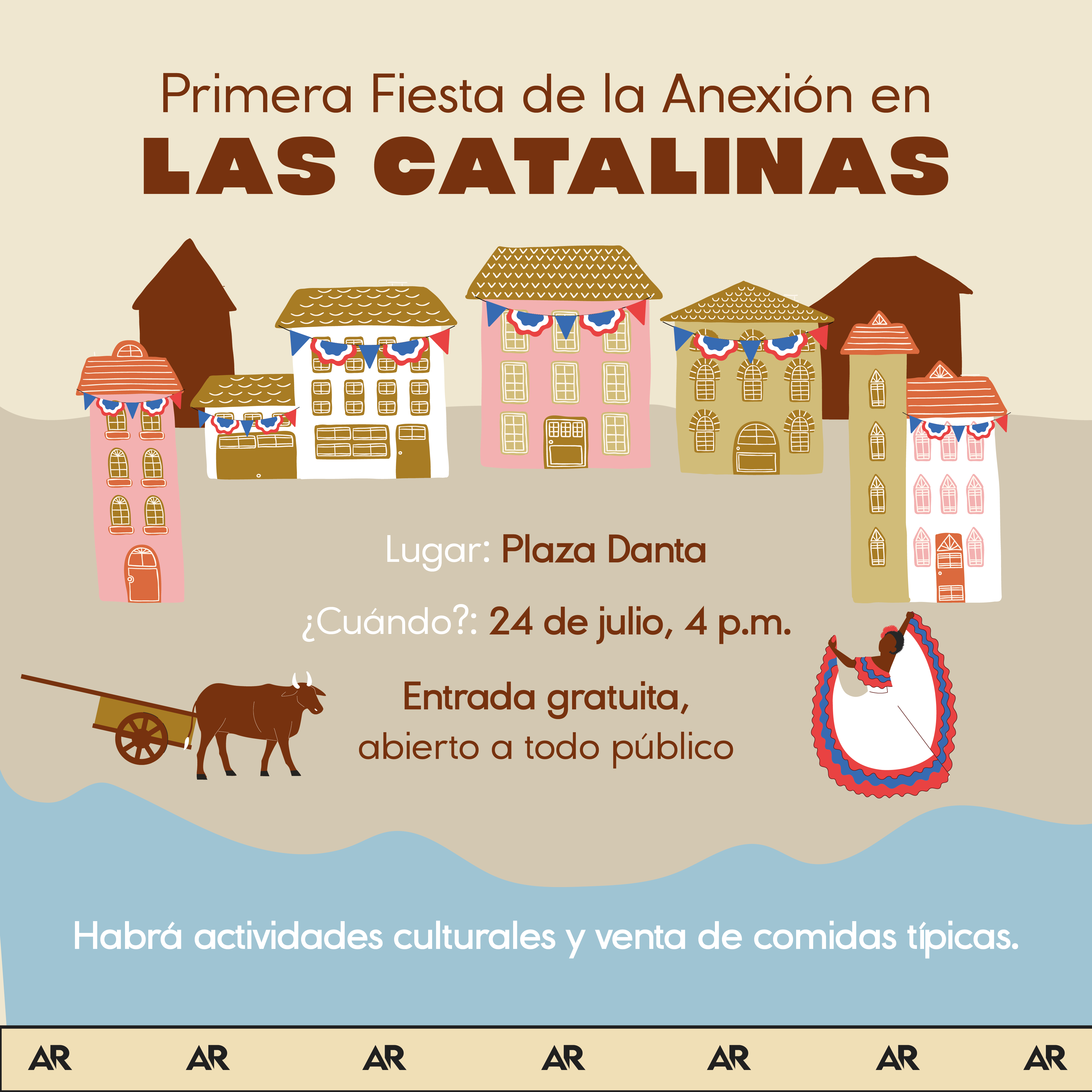 Fiesta de la Anexión en Las Catalinas