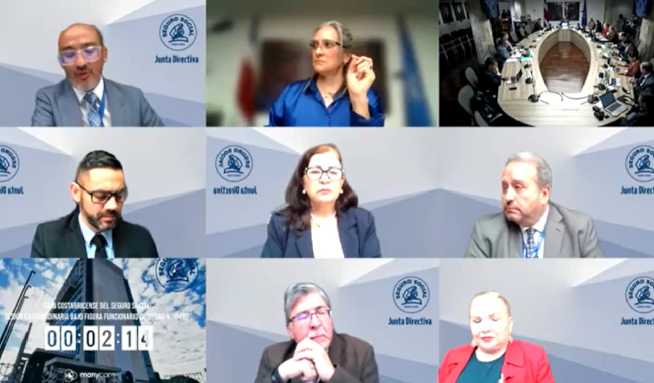 junta directiva, ccss, febrero, sesiones, presidencia ejecutiva