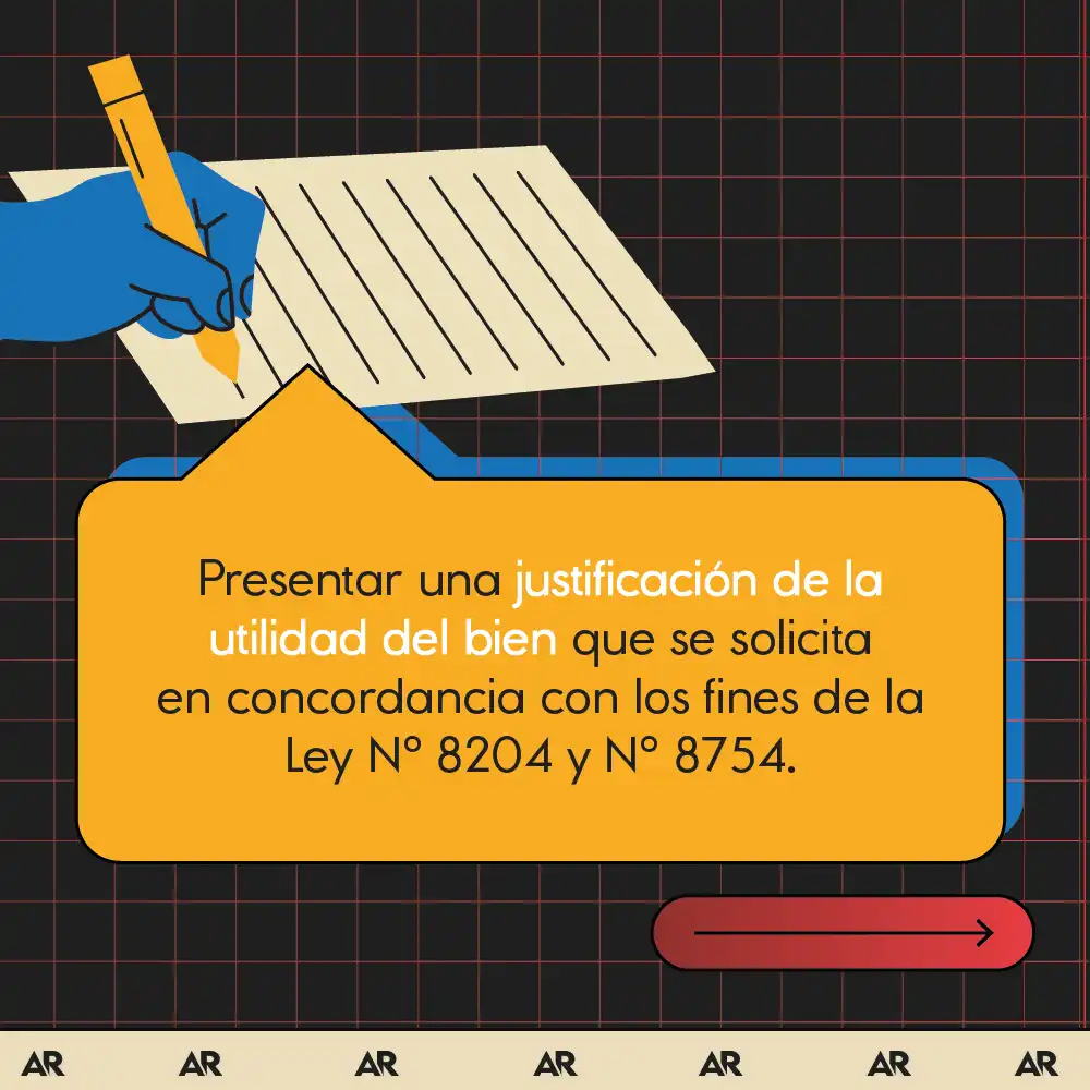 ¿Qué debe hacer una institución para que el ICD le preste un bien decomisado del narco?
