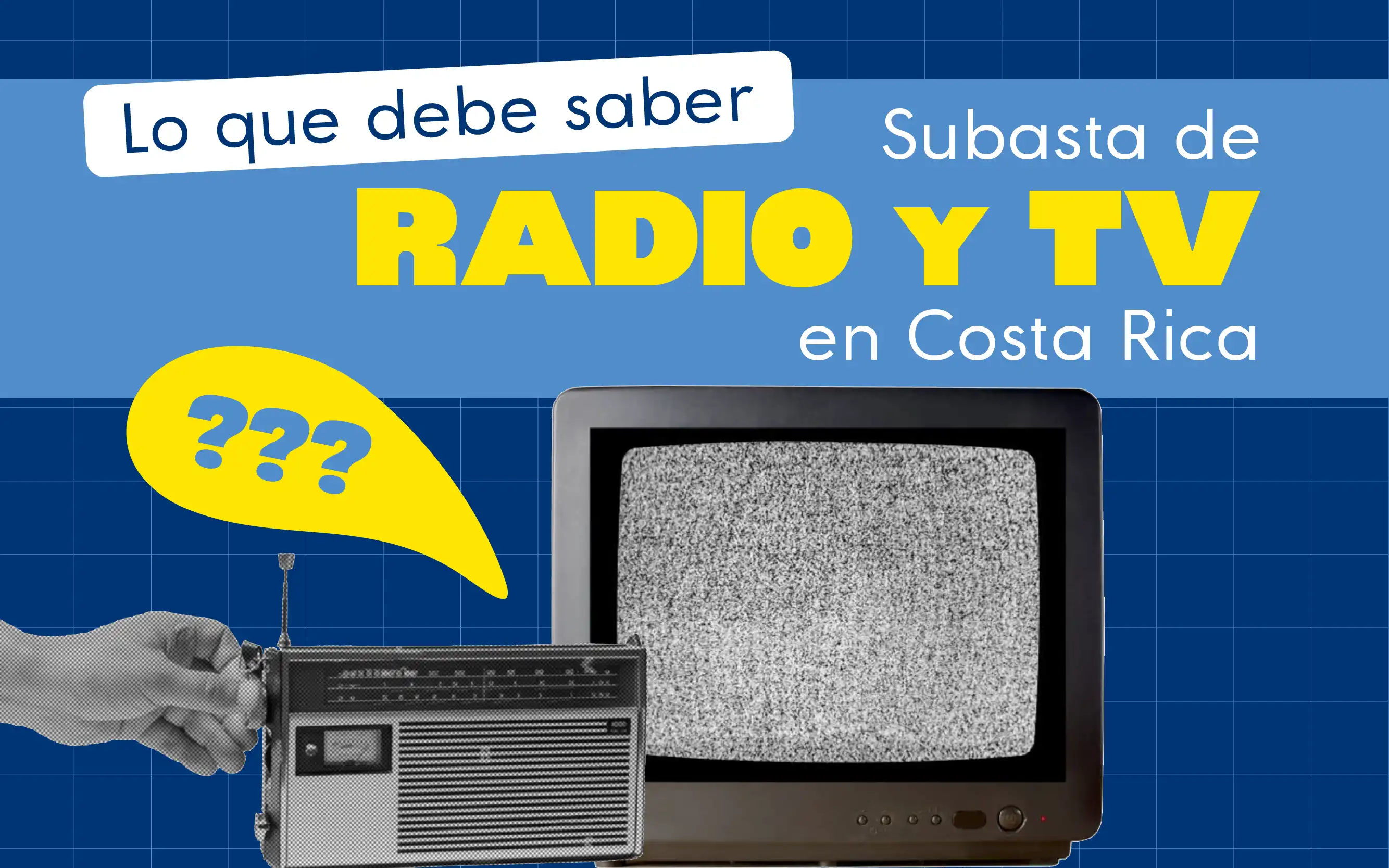 radio, televisión, subasta, frecuencias, noticias, Costa Rica 