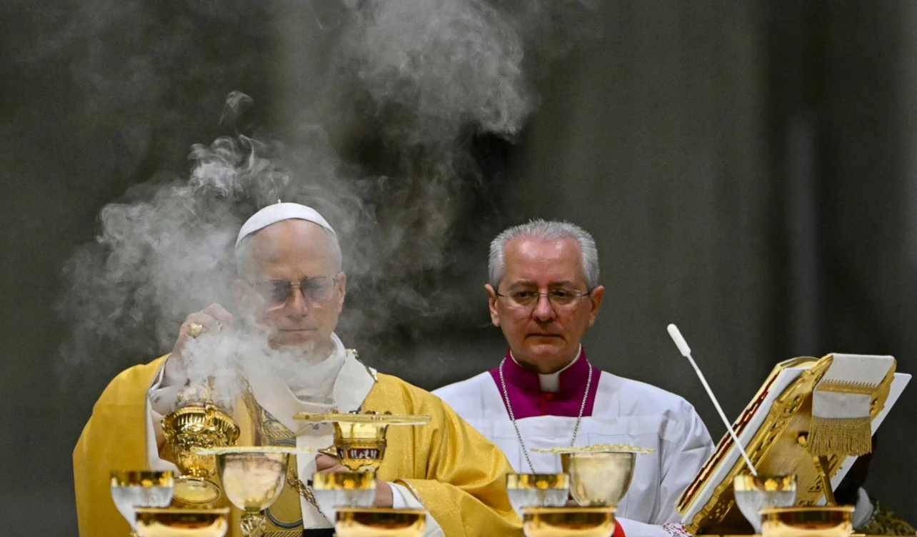 Papa León XIV, misa, navidad, Vaticano