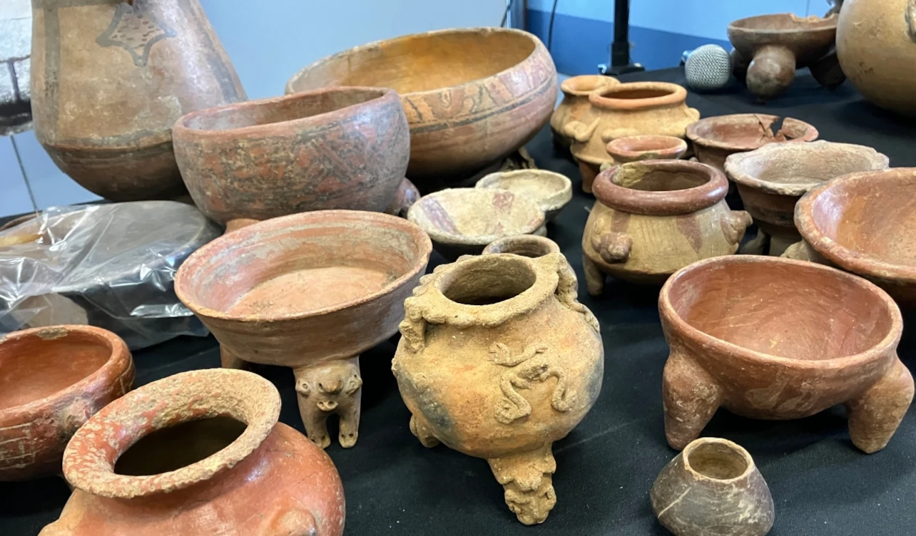 apertura, cajas, piezas arqueológicas, Costa Rica, Museo Nacional