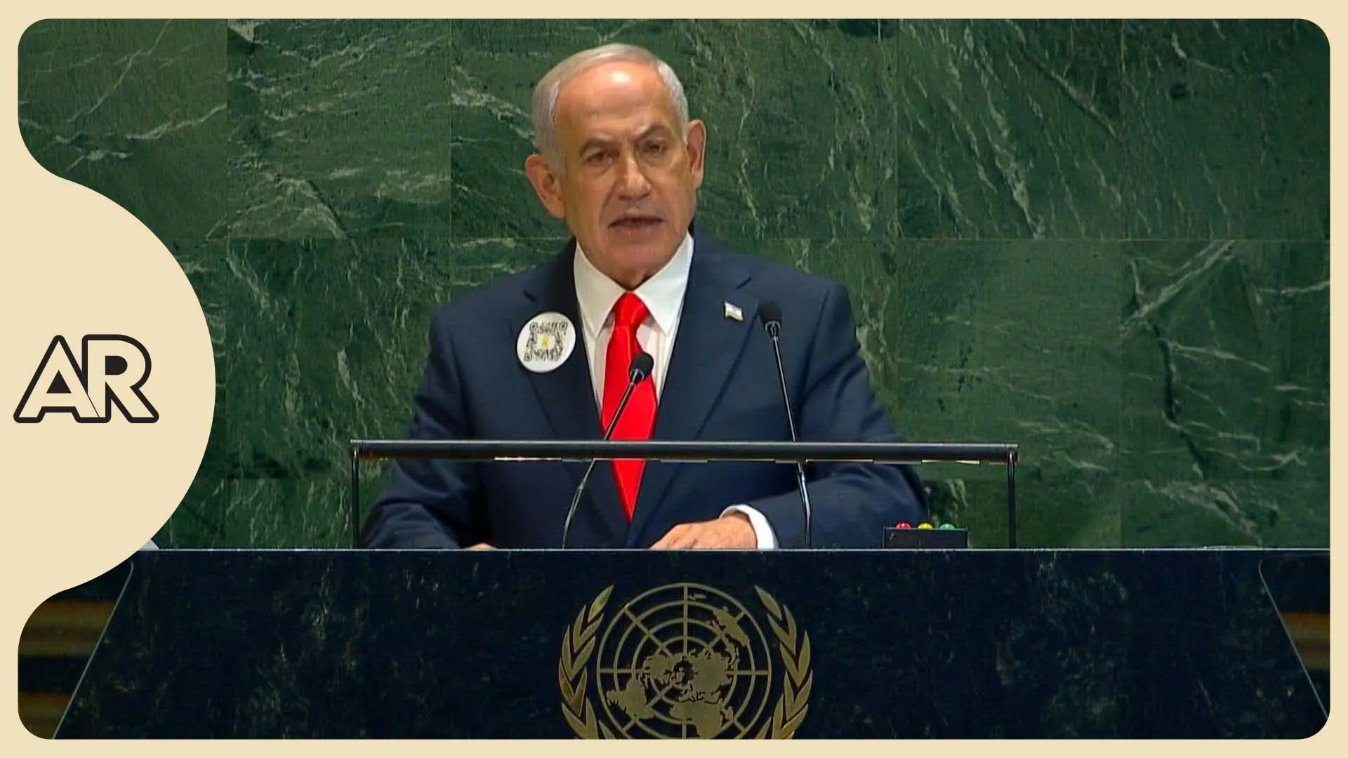 Asistentes a Asamblea de la ONU abandonan recinto durante discurso de Netanyahu, quien rechaza un estado palestino