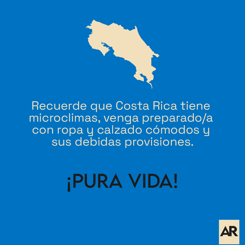 Consejos de turismo en Costa Rica