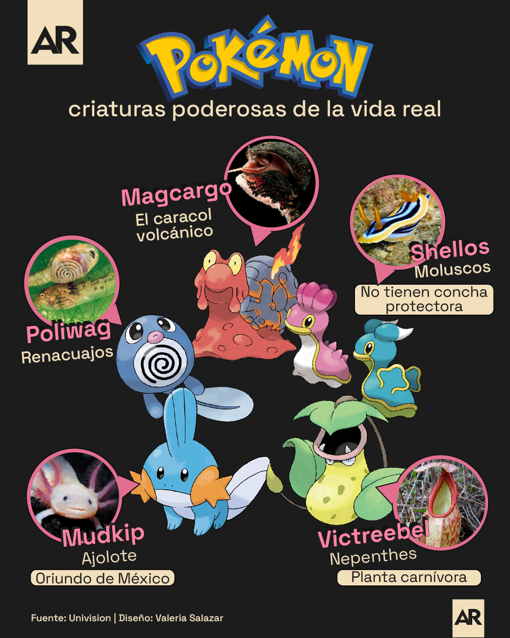 “Pokémon” de la vida real 