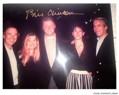Bill Clinton, Jeffrey Epstein