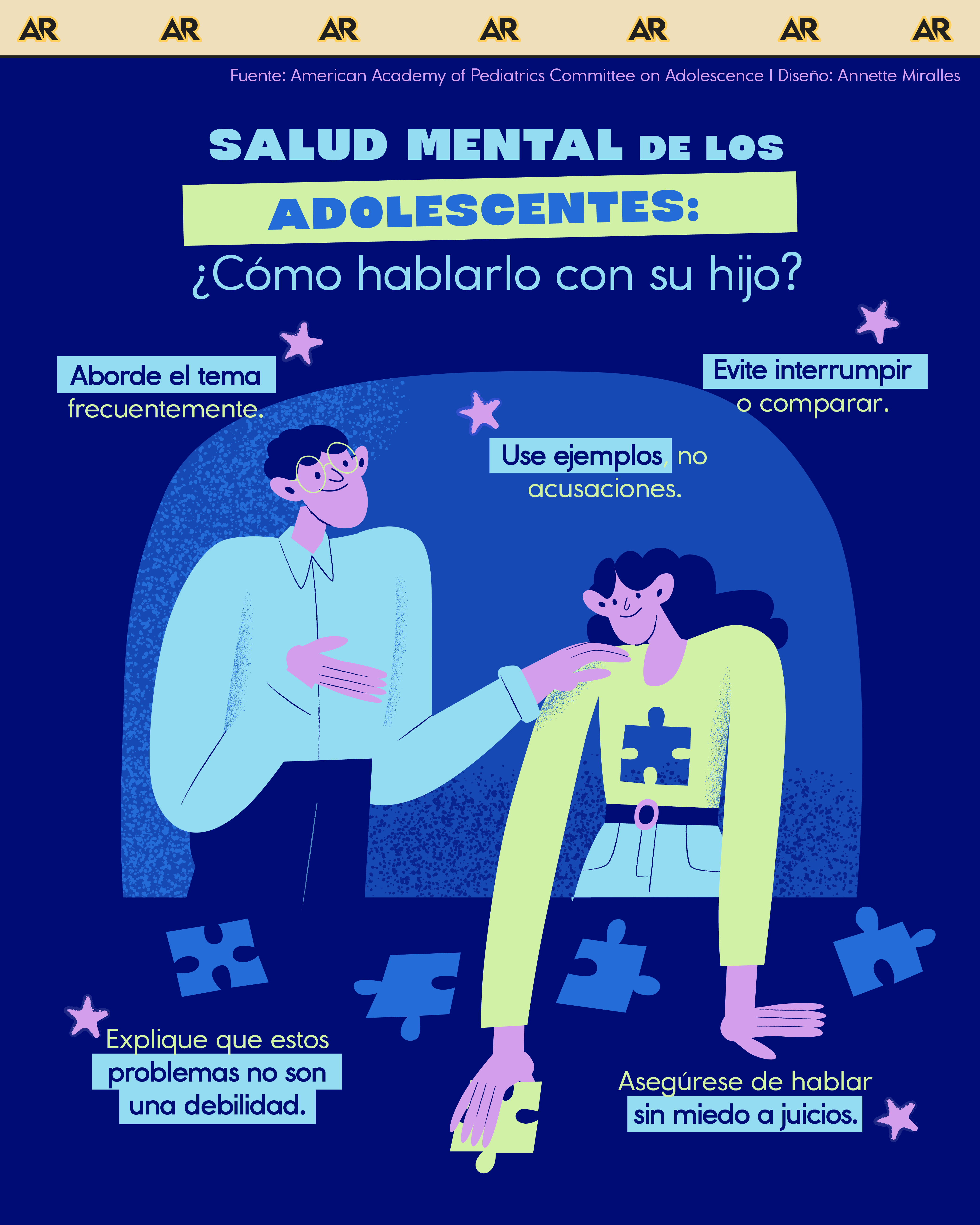 Salud mental de los adolescentes: ¿Cómo hablarlo con su hijo?