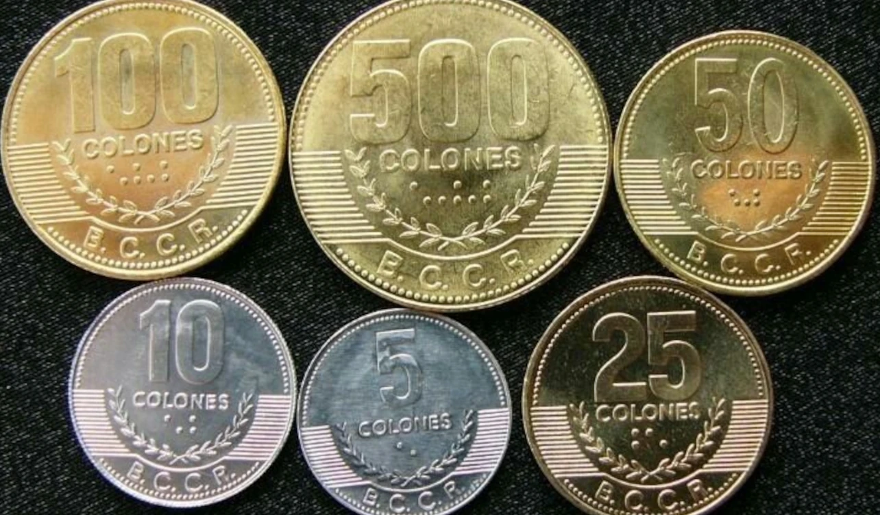 monedas, circulación, banco central, costa rica