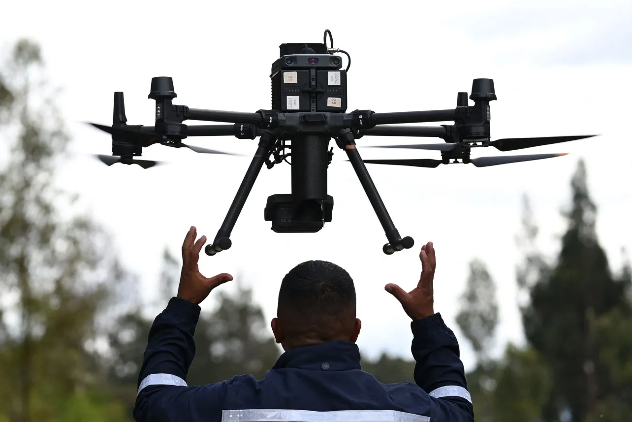 Drones para combatir la guerrilla en Colombia.