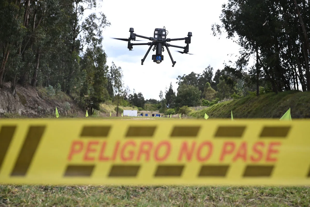 Drones para combatir la guerrilla en Colombia.