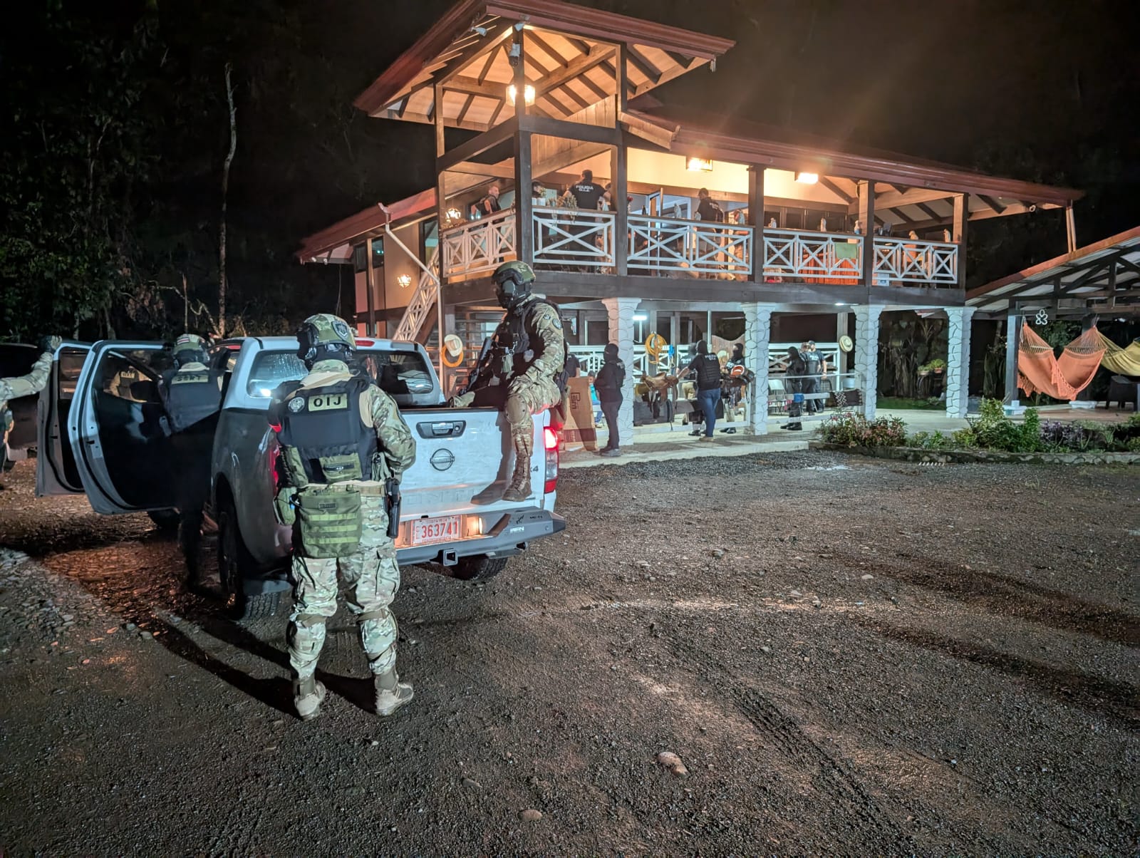 OIJ, operativo, narcotráfico, lavado de dinero
