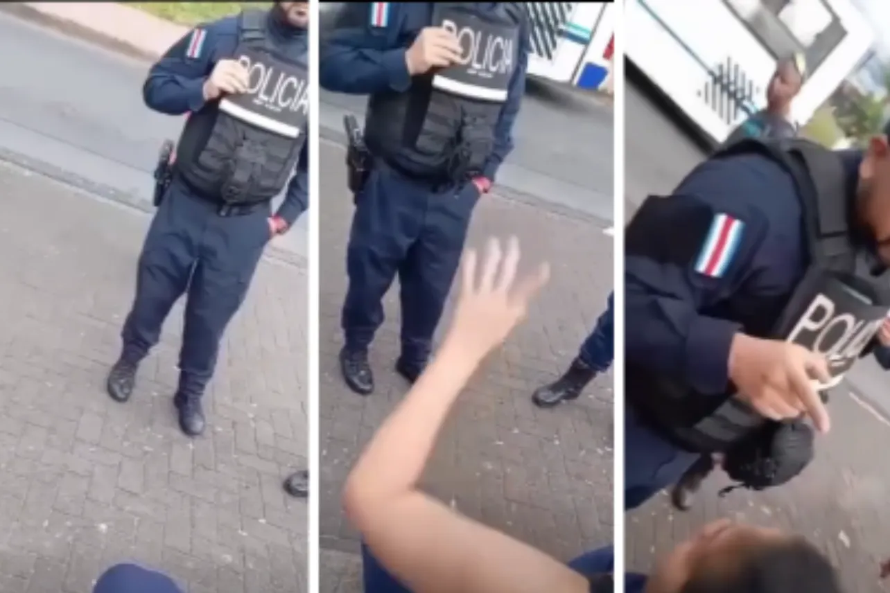 investigación, oficial, Fuerza Pública, agresión, mujer, intercambio, insultos, noticias, Costa Rica