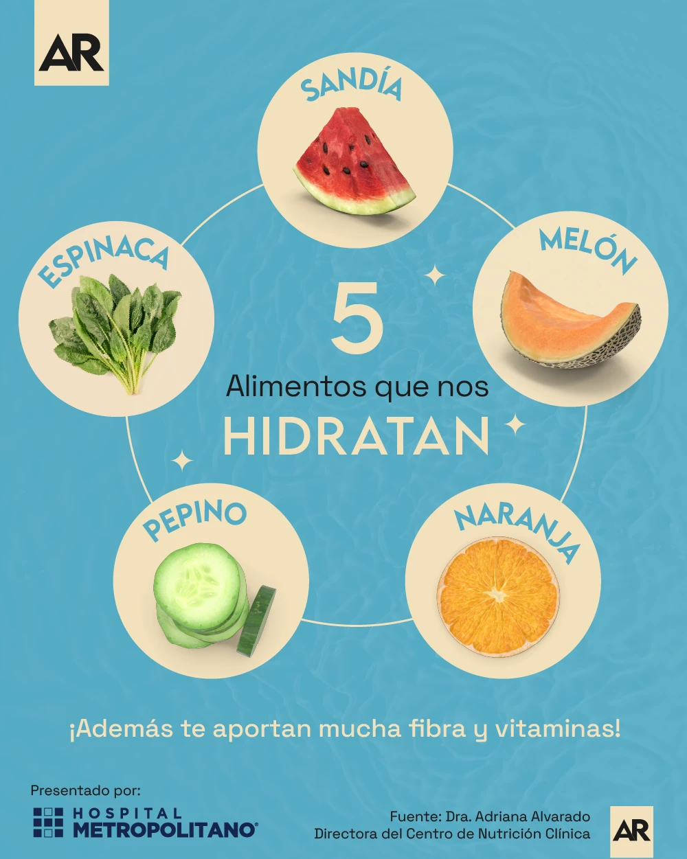 salud, hospital metropolitano, nutricion