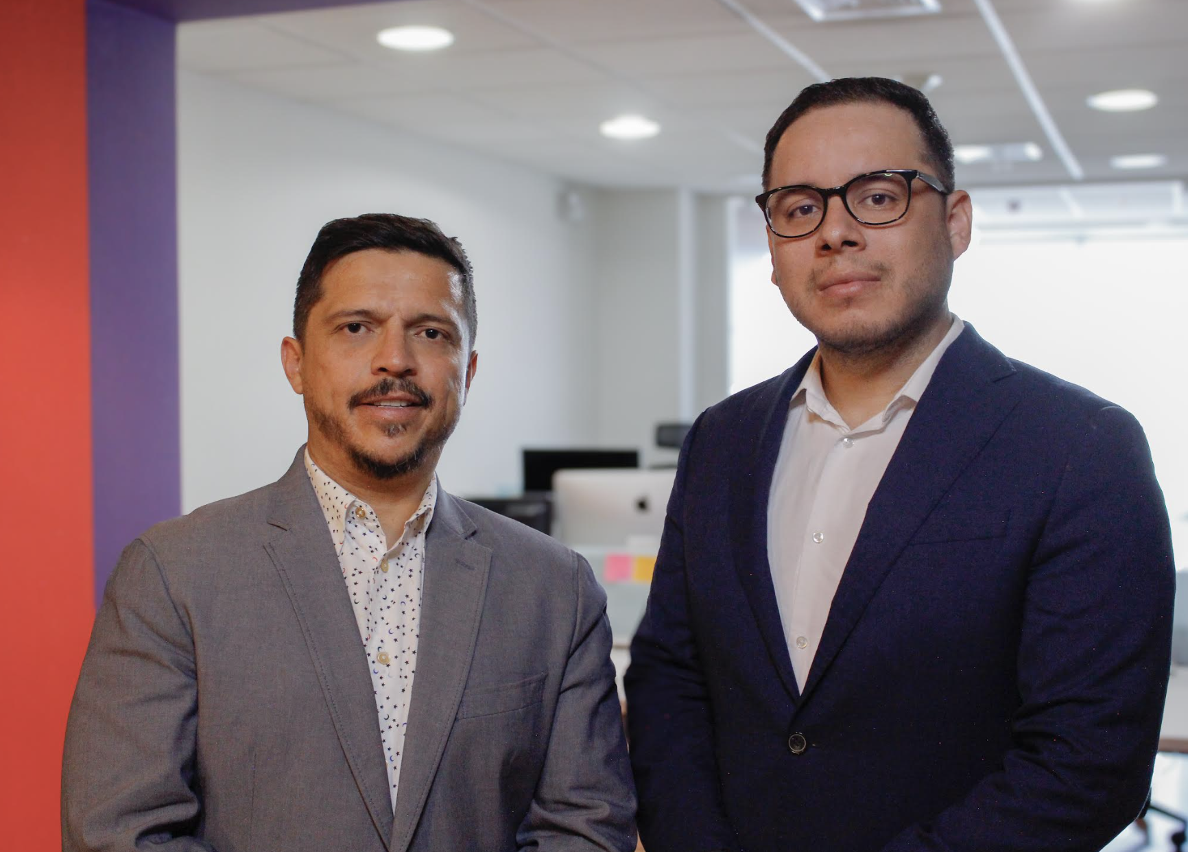 Antonio Jiménez y Gustavo Fallas