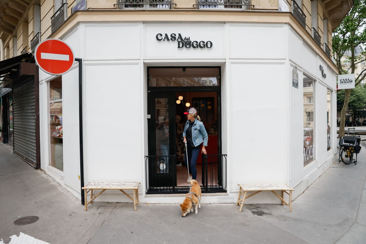 Cafetería para perros en París