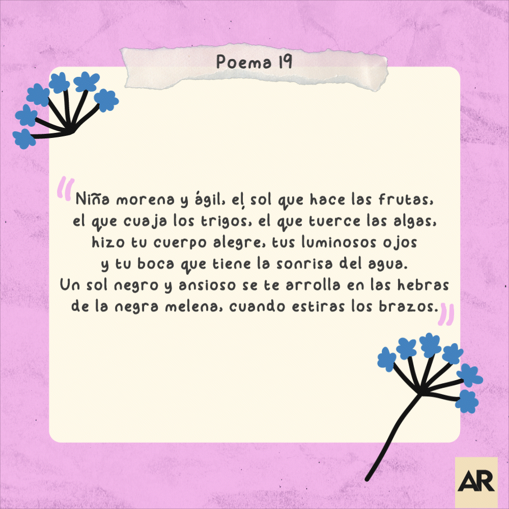 a 120 años de su natalicio  Fragmentos de Pablo Neruda 