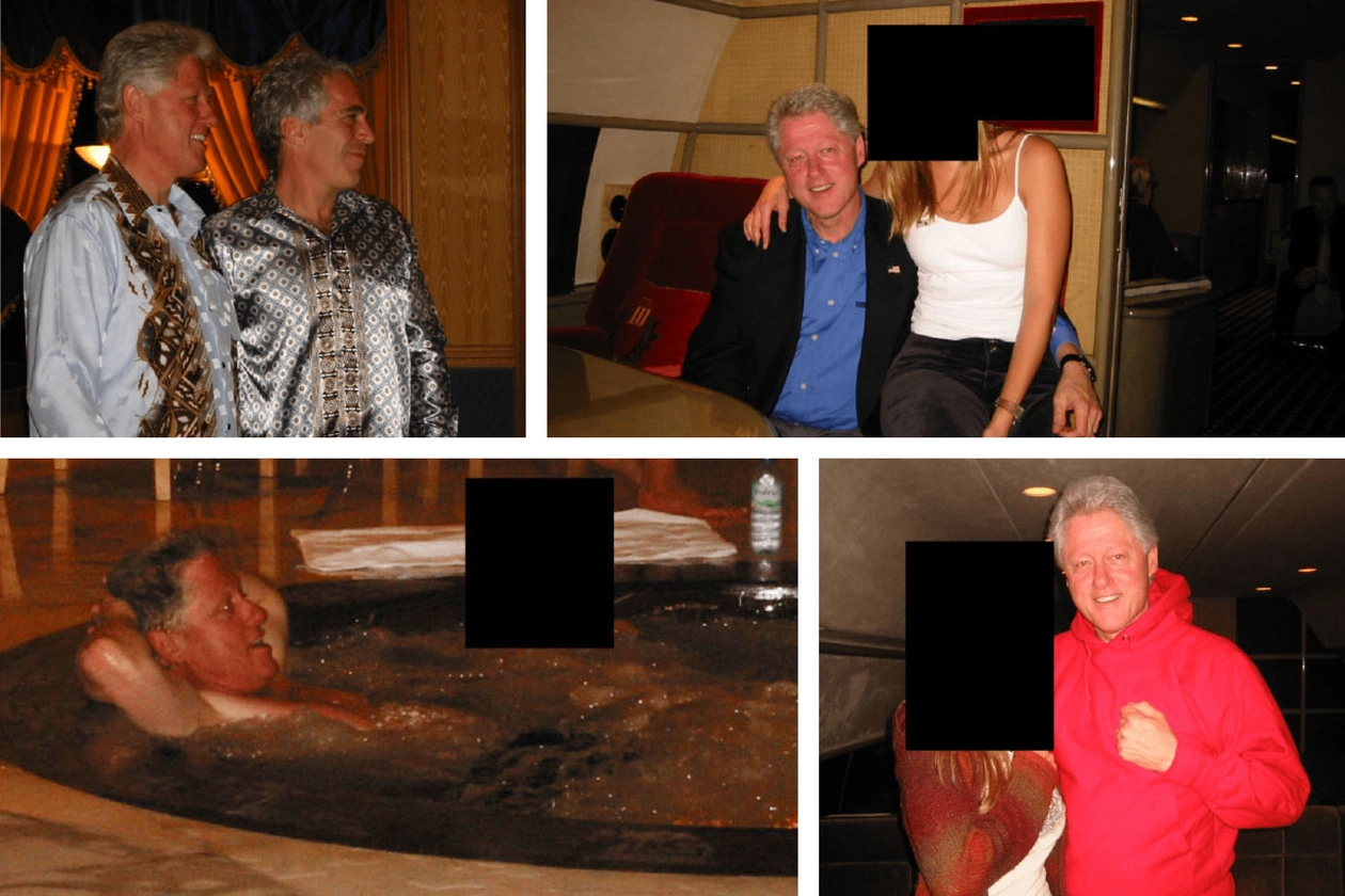 Bill Clinton, explicaciones, fotos, Epstein