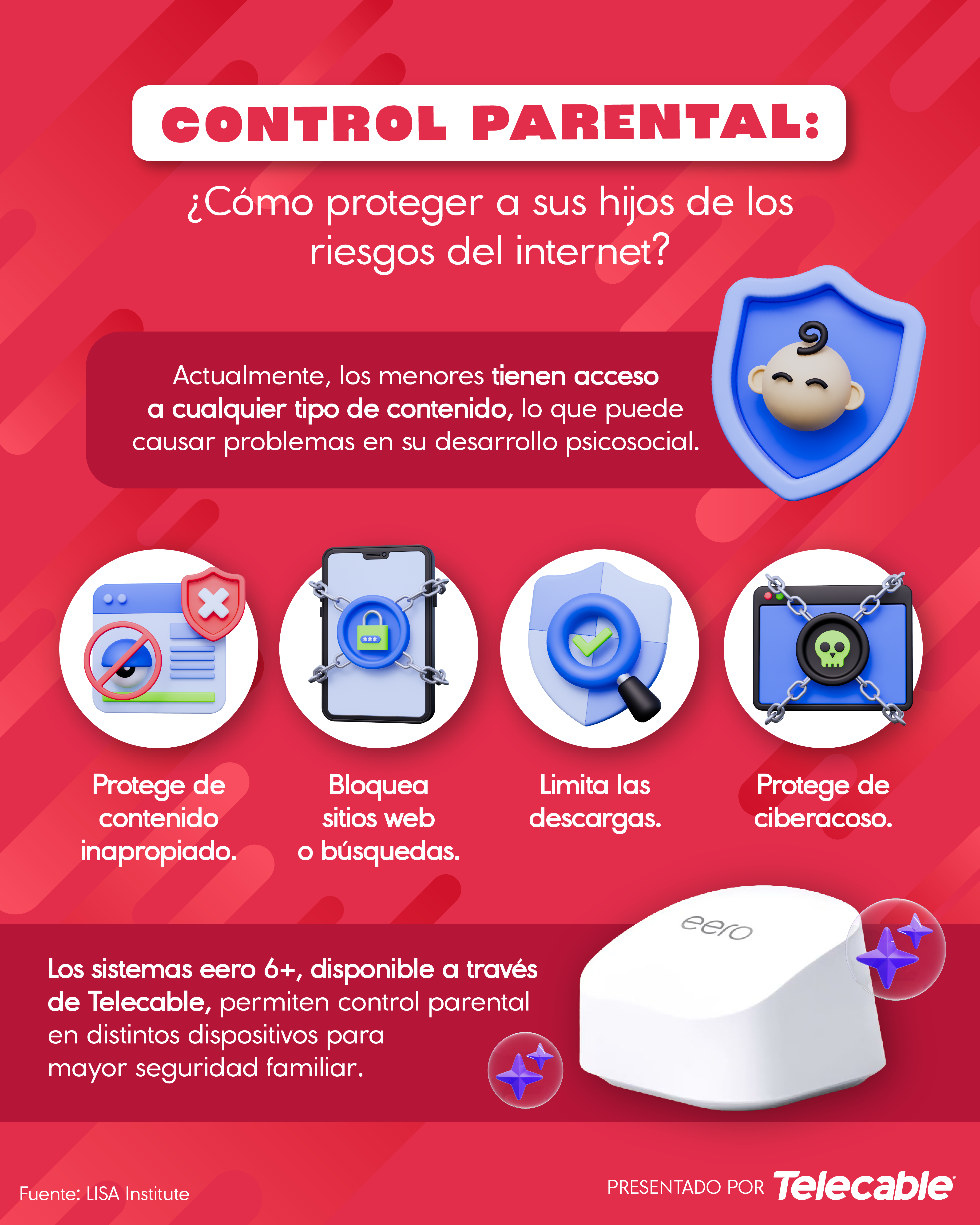 Control parental: ¿Cómo proteger a sus hijos de los riesgos del internet?
