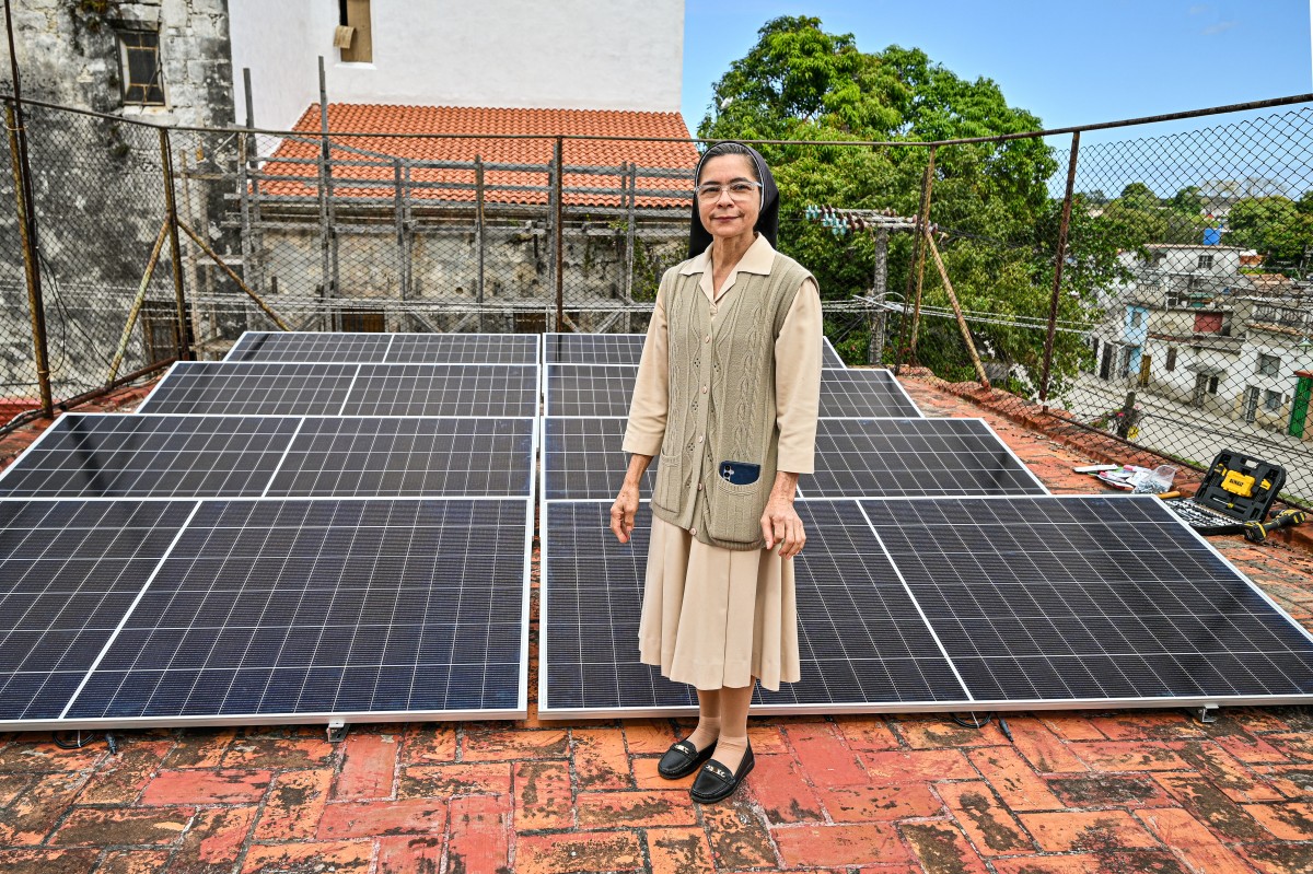 Paneles solares en Cuba