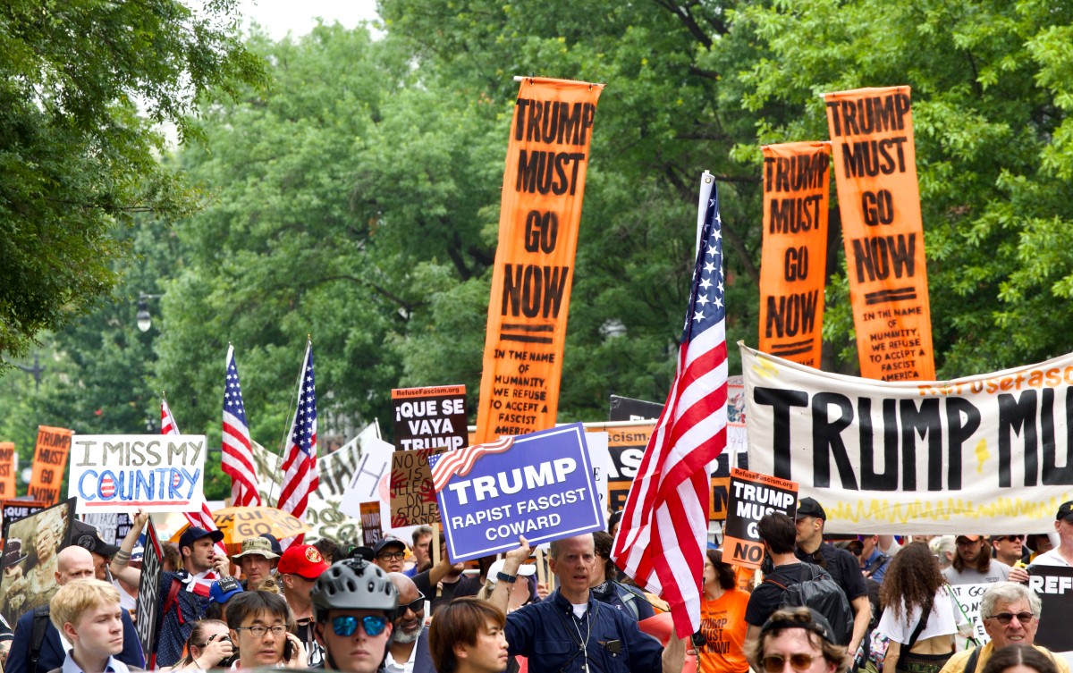 Protestas en Washington