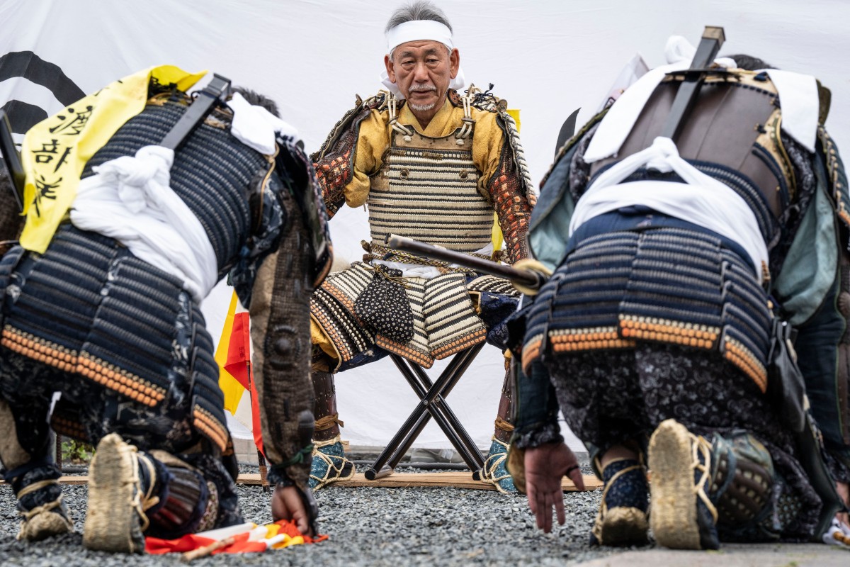 Festival samurai en Japón