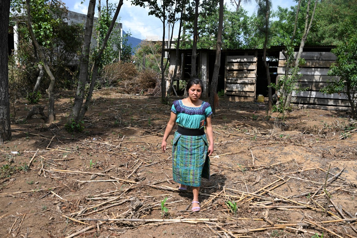Pueblo indígena en Guatemala afectado por la sequía