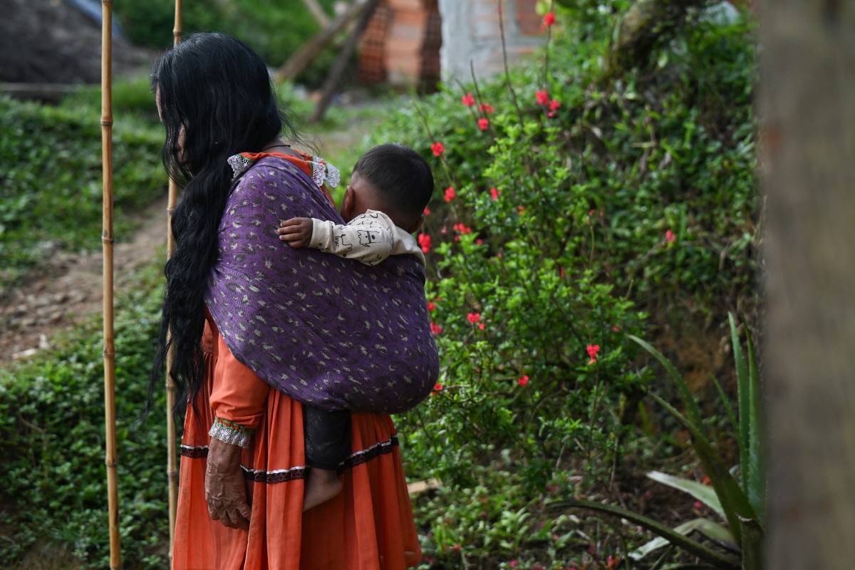Mujeres indígenas en Colombia