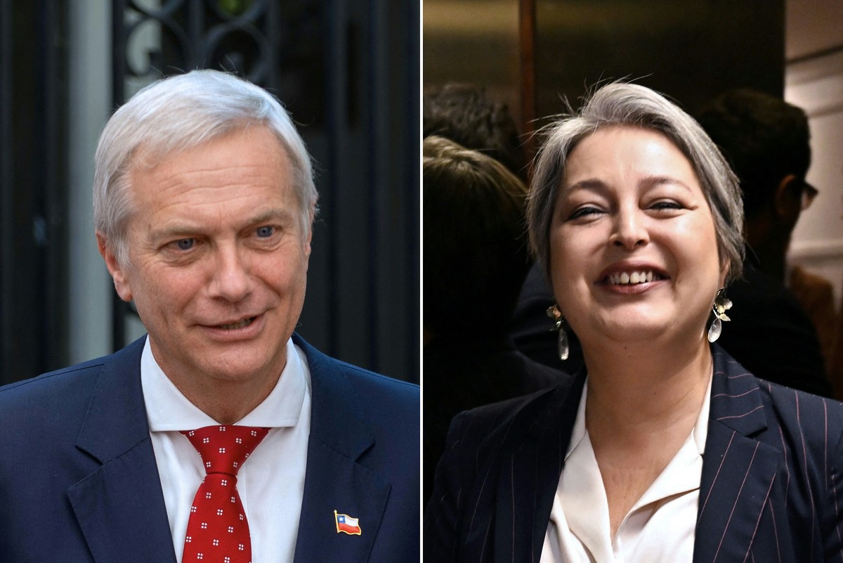 Jeannette Jara y José Antonio Kast