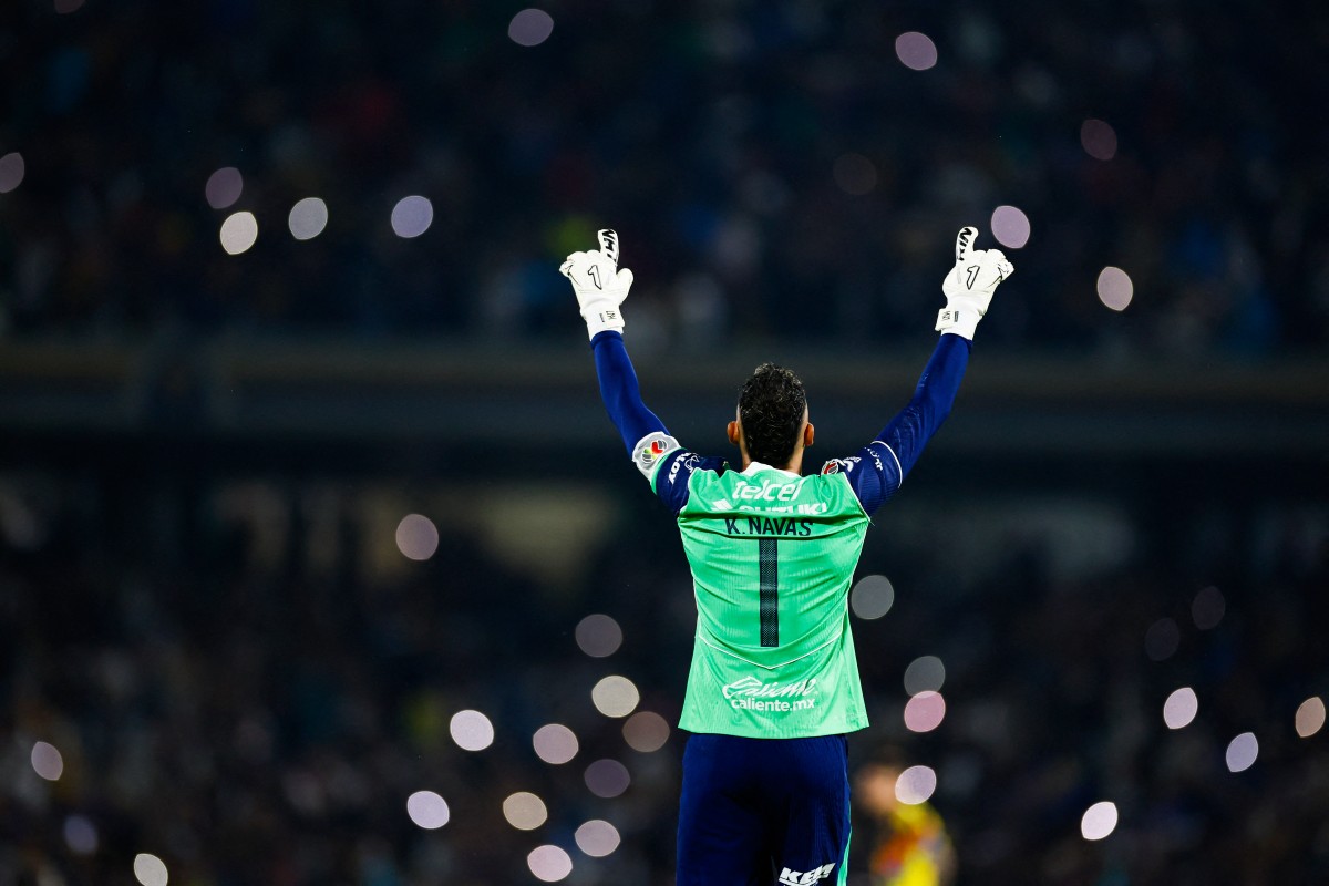 Keylor Navas en Pumas. AFP