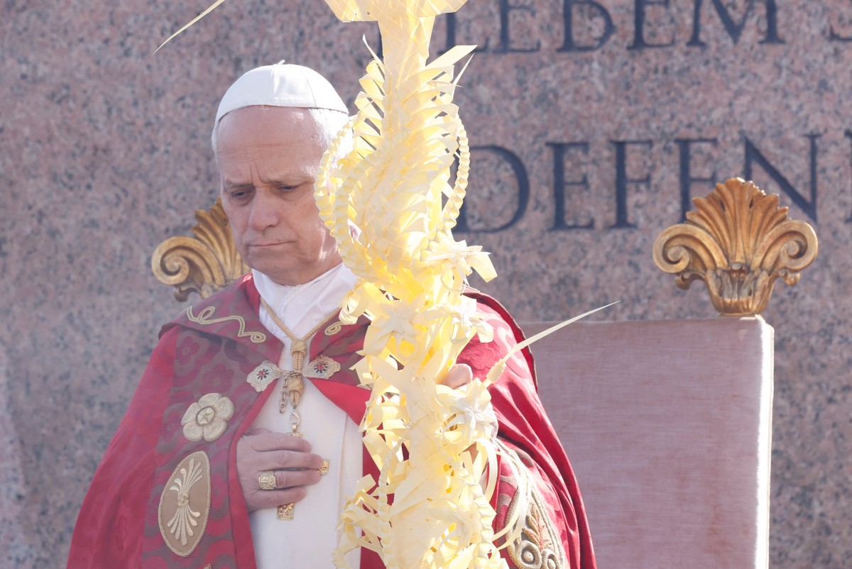 Papa en Misa de Domingo de Ramos