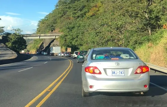 Presas en ruta 27