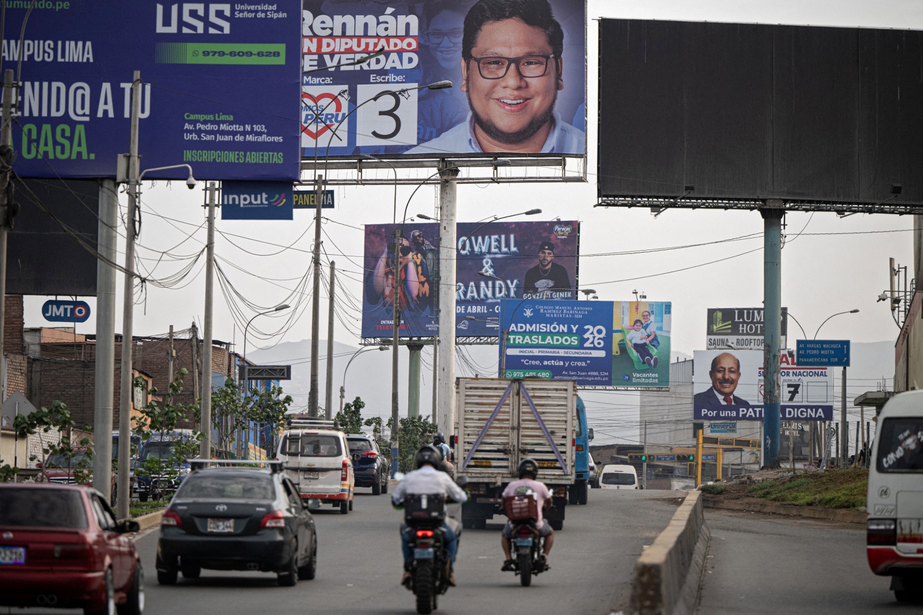 Propaganda electoral en Perú