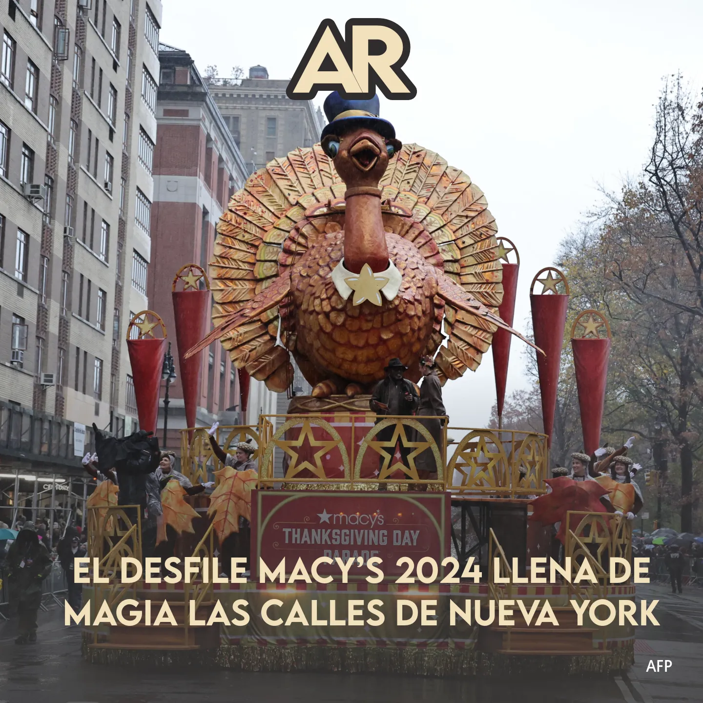 El desfile Macy’s 2024 llena de magia las calles de Nueva York