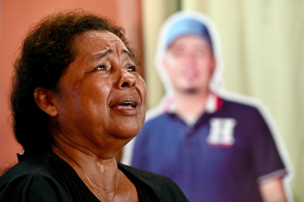 Mujer reclama justicia en Ecuador