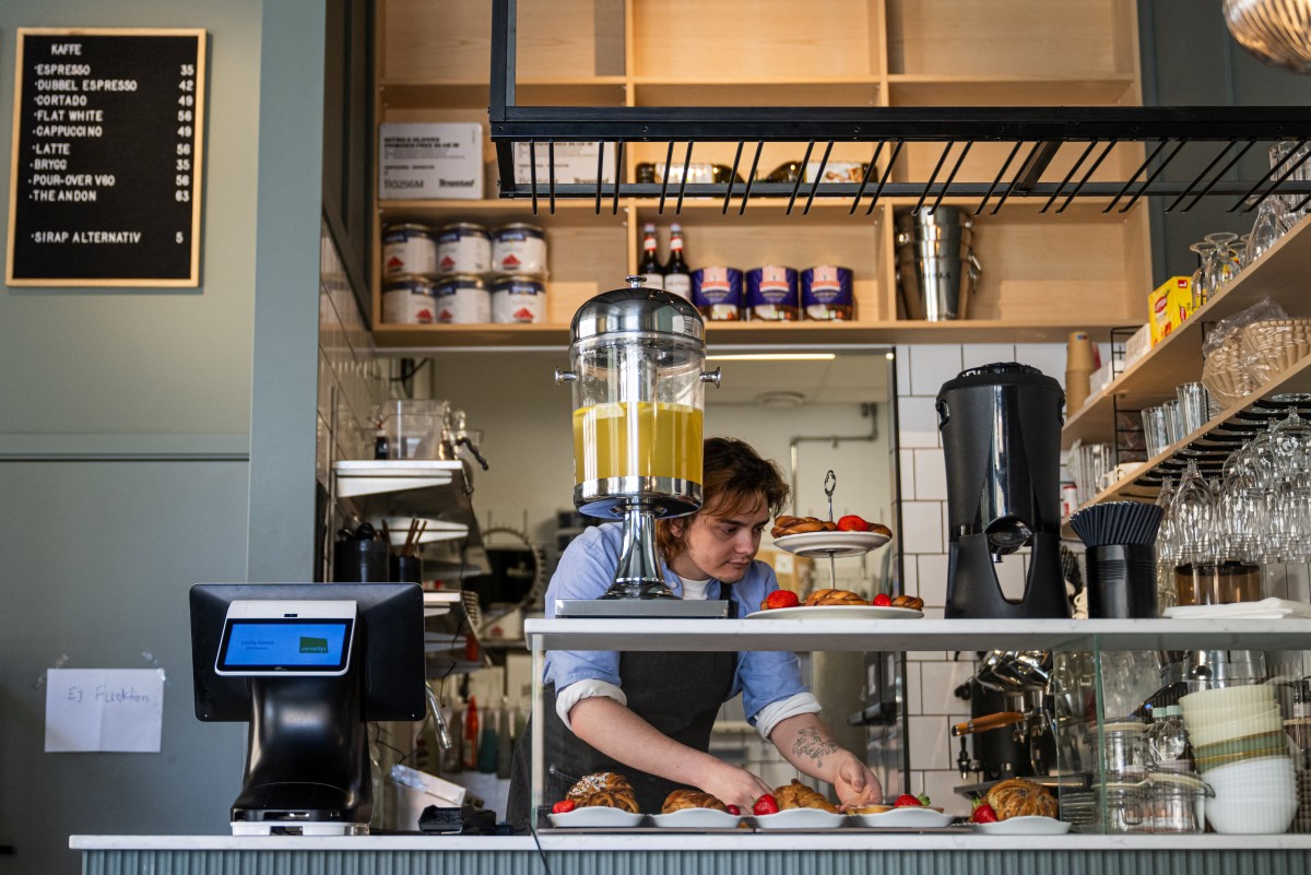 Cafetería sueca que implementa IA en su servicio